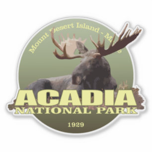 Acadia NP (Moose) Sticker