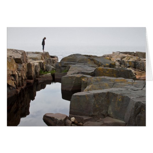 Acadia NP: on the tip of the Schoodic Peninsula Cards (Front Horizontal)