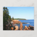 Acadia Rocky Beach near Thunder Hole Postcard