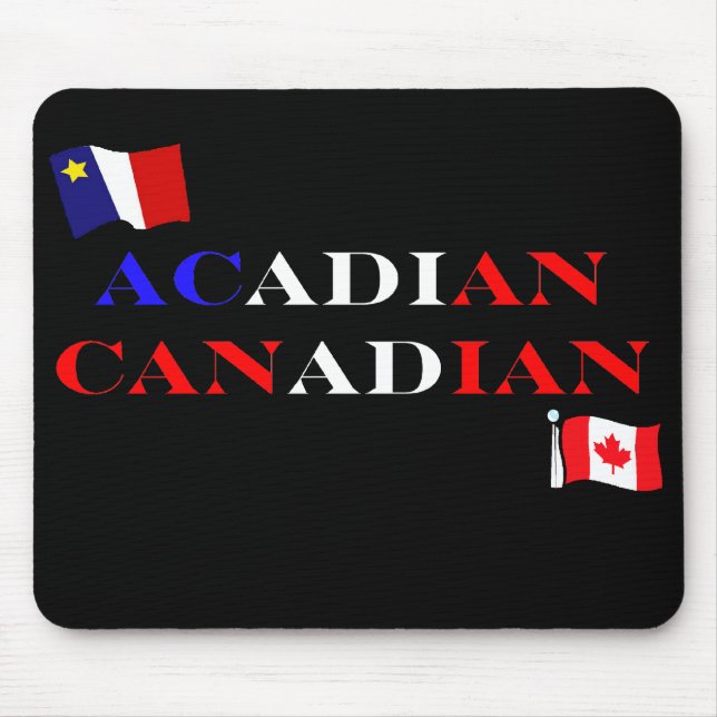 Acadian Canadian Mouse Pad (Front)