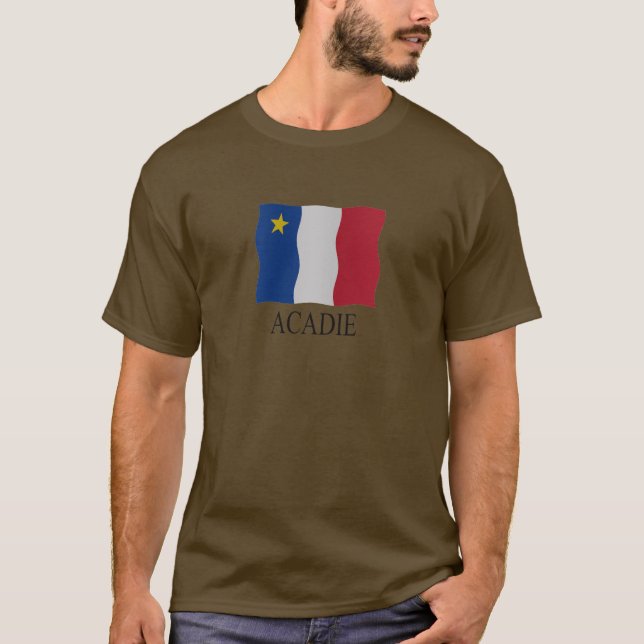 Acadian flag T-Shirt (Front)