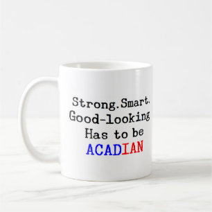 acadian strong coffee mug