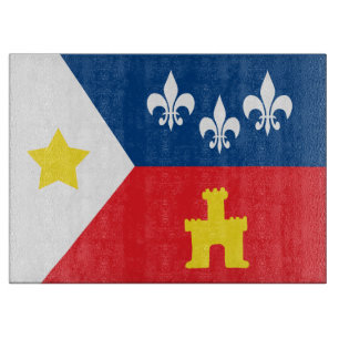 Acadiana Cajun Flag Cutting Board