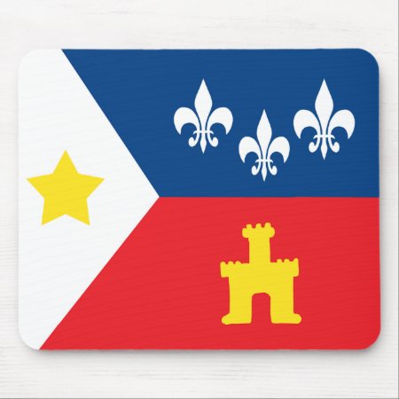 Acadiana Cajun Flag Mouse Pad