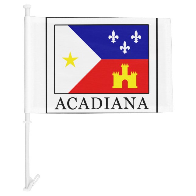 Acadiana Car Flag (Front)