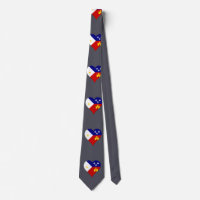 Acadiana Flag Cajun Pride South Louisiana Neck Tie
