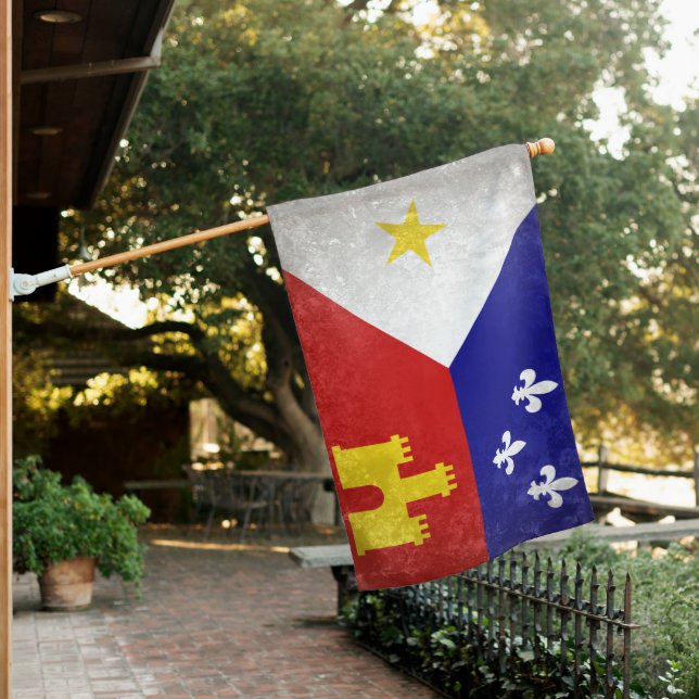 Acadiana House Flag (In SItu)