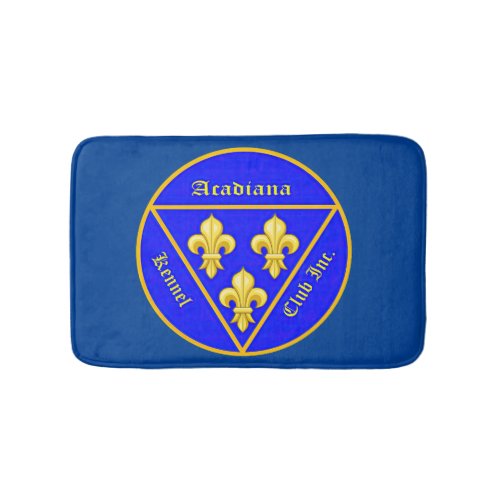 Acadiana Kennel Club Crate Mat _ Blue