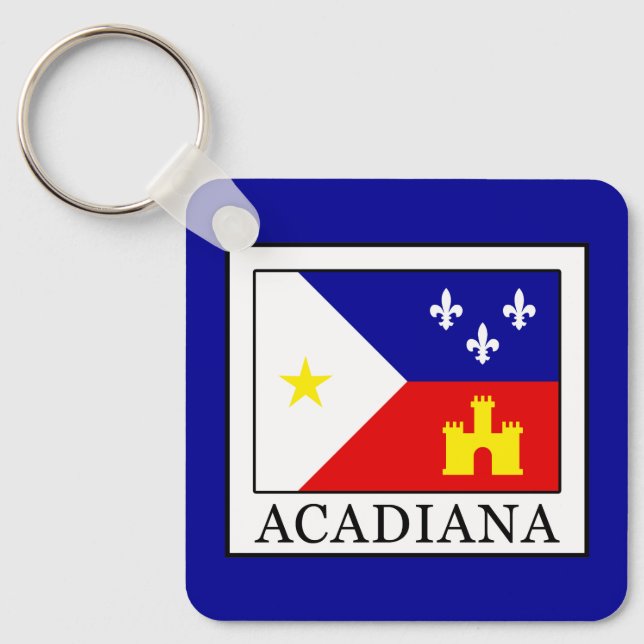 Acadiana Keychain (Front)