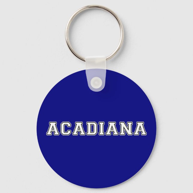 Acadiana Keychain (Front)