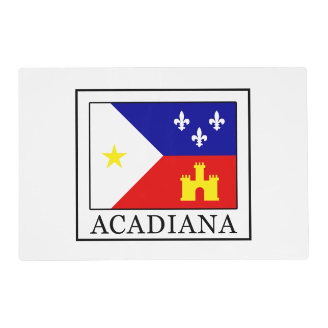 Acadiana Placemat (Front)