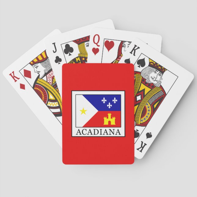 Acadiana Poker Cards (Back)