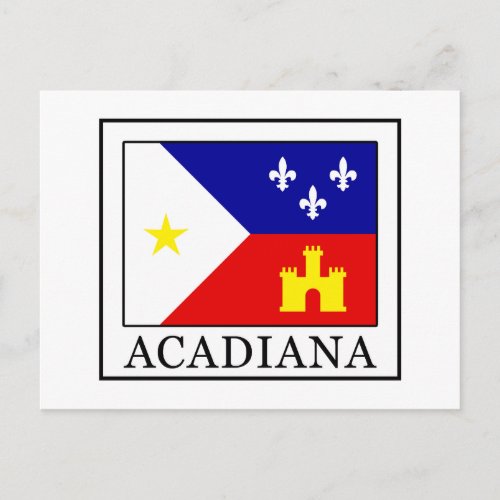 Acadiana Postcard
