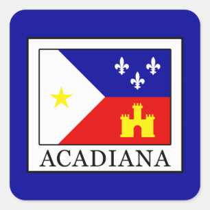 Acadiana Square Sticker