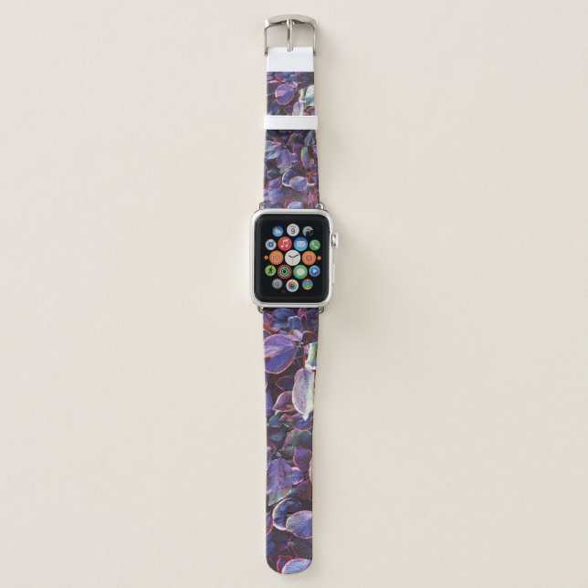 Acalypha Wilkesiana Apple Watch Band (Front)