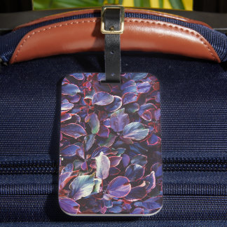 Acalypha Wilkesiana Luggage Tag