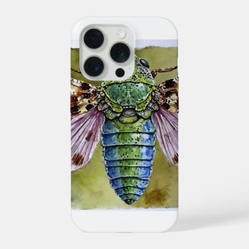 Acanthometropus Insect Dorsal View 080724IREF125 _ iPhone 15 Pro Case