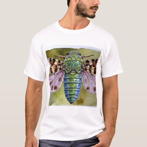 Acanthometropus Insect Dorsal View 080724IREF125 _ T_Shirt