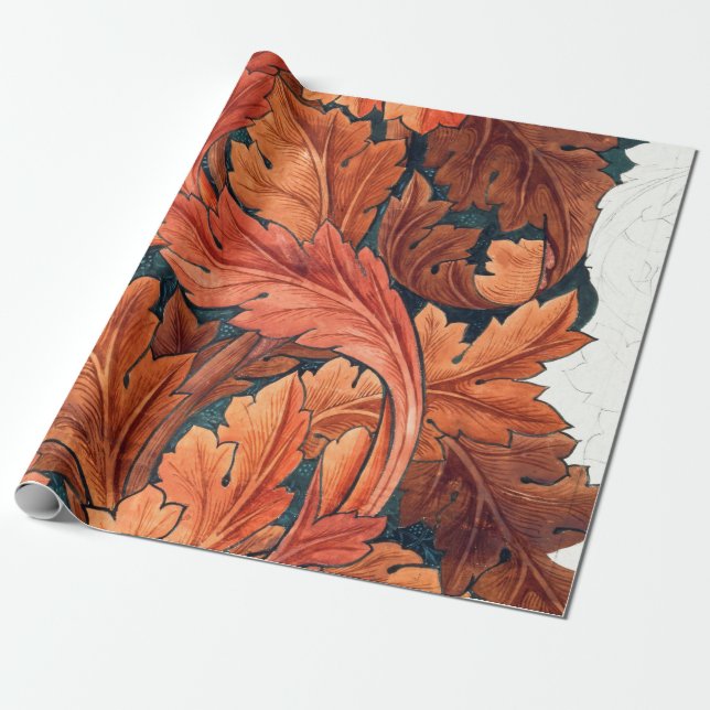 Acanthus (1879-1881) By William Morris Wrapping Paper (Unrolled)