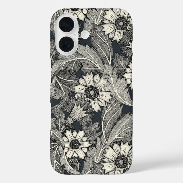 acanthus black gunmetal Case-Mate iPhone case (Back)