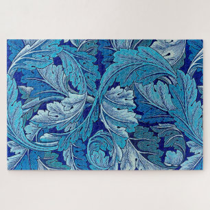 Acanthus Blue Jigsaw Puzzle