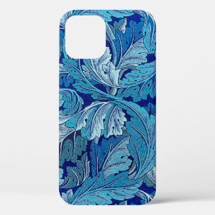 Acanthus Blue, William Morris iPhone 12 Case