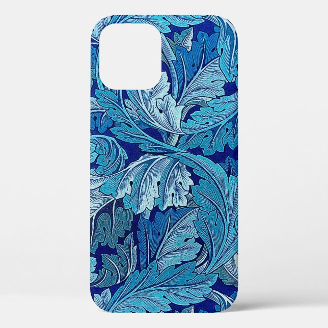 Acanthus Blue, William Morris Case-Mate iPhone Case (Back)