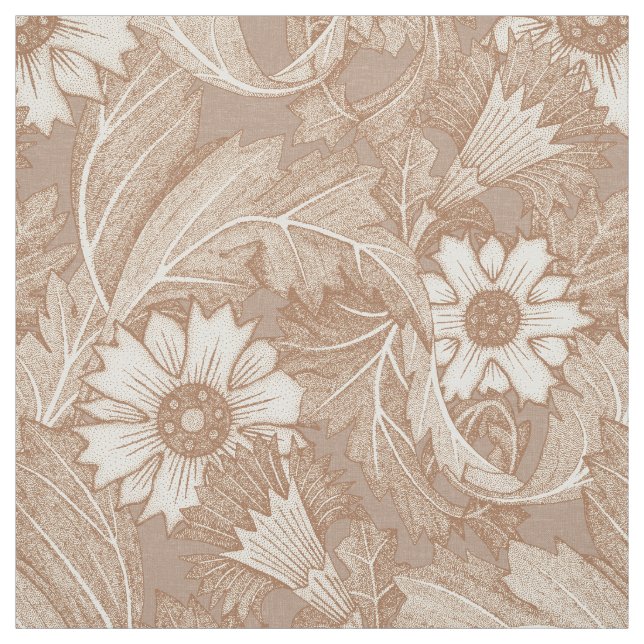 acanthus ginger acorn fabric (Swatch)