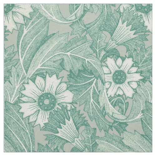 acanthus green mist fabric