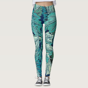 Acanthus Green, William Morris Leggings