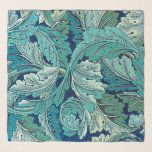 Acanthus Green, William Morris Scarf<br><div class="desc">William Morris (24 March 1834 – 3 October 1896) was a British textile designer, poet, novelist, translator, and socialist activist associated with the British Arts and Crafts Movement. He was a major contributor to the revival of traditional British textile arts and methods of production. His literary contributions helped to establish...</div>