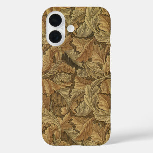 Acanthus Leaves by William Morris, Antique Textile iPhone 16 Case