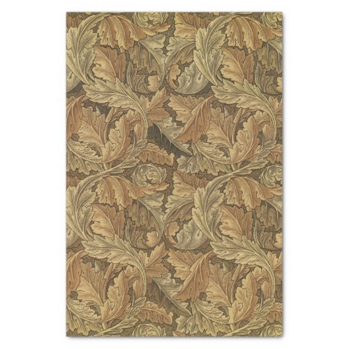 Acanthus Leaves by William Morris Antique Textile Tissue Paper