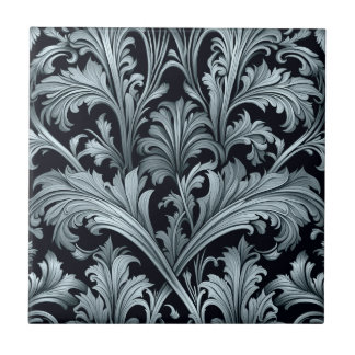 Acanthus Leaves Ceramic Tile
