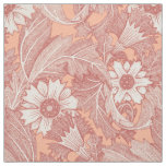 acanthus pomegranate peach fabric