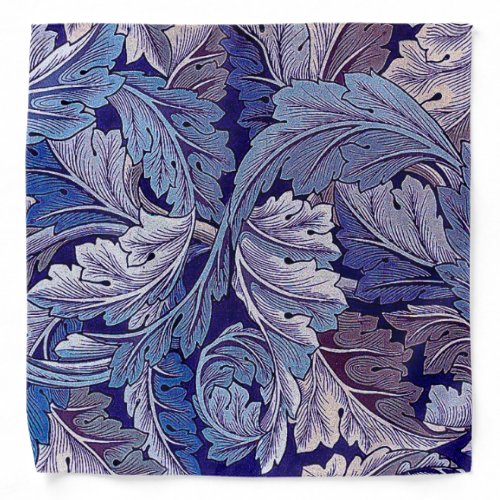 Acanthus Purple William Morris Bandana