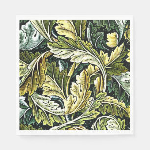 Acanthus, vintage William Morris pattern, Napkins