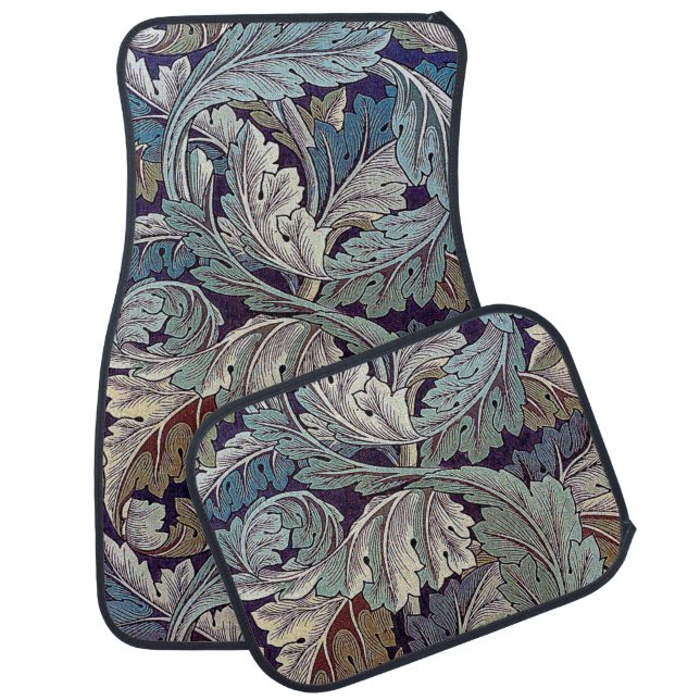 Acanthus, William Morris Car Floor Mat (Set)