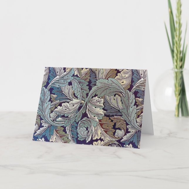 Acanthus, William Morris Card (Front)