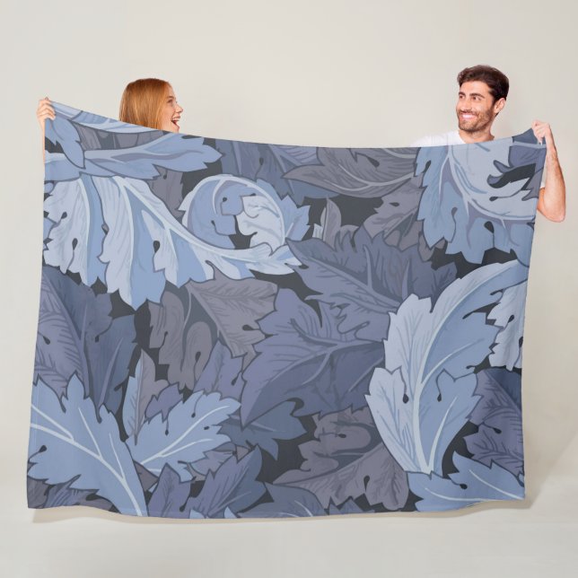Acanthus, William Morris Fleece Blanket (In Situ)
