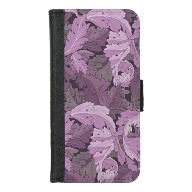 Acanthus, William Morris iPhone Wallet Case (Front)