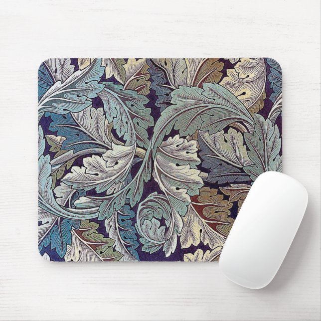 Acanthus, William Morris Mouse Pad (With Mouse)