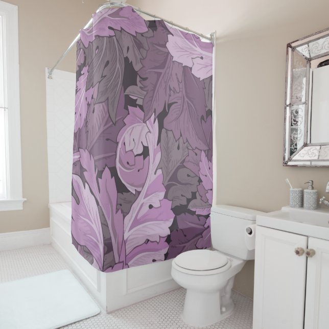 Acanthus, William Morris Shower Curtain (In Situ)
