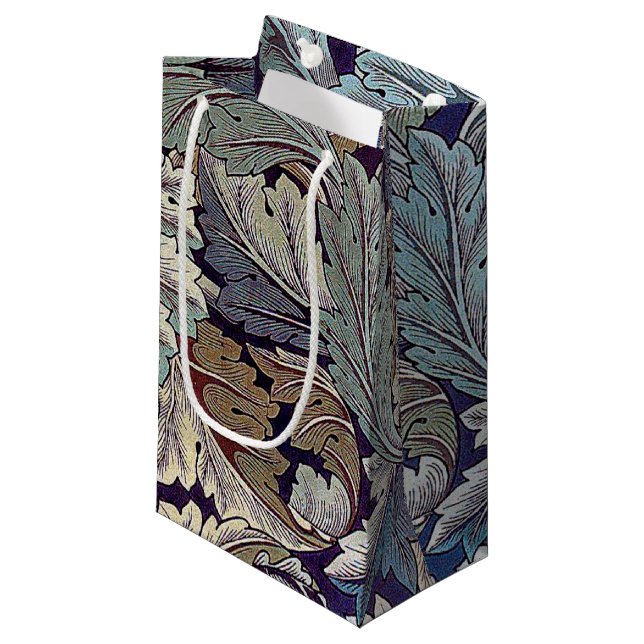 Acanthus, William Morris Small Gift Bag (Front Angled)