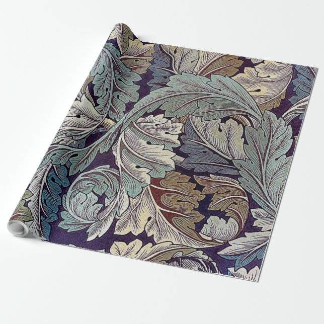 Acanthus, William Morris Wrapping Paper (Unrolled)