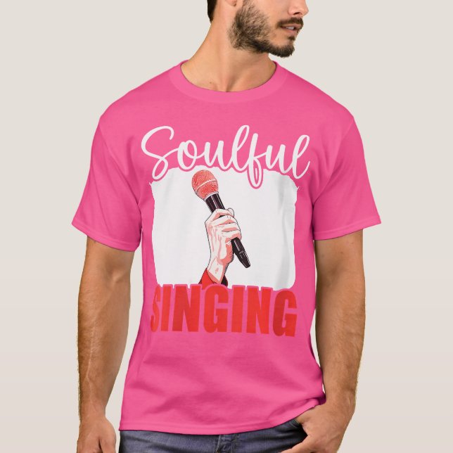 Acapella Singing Instructor Music Voice Opera Sing T-Shirt (Front)