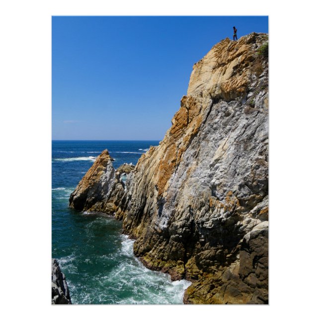 Acapulco Cliff Diver Poster (Front)