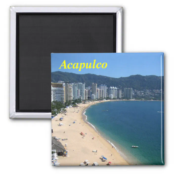 Kühlschrankmagnet,Magnetschild,Magnet-Acapulco II 