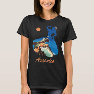 Acapulco, Mexico, Beach Resort Travel T-Shirt