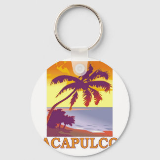 Acapulco, Mexico Keychain